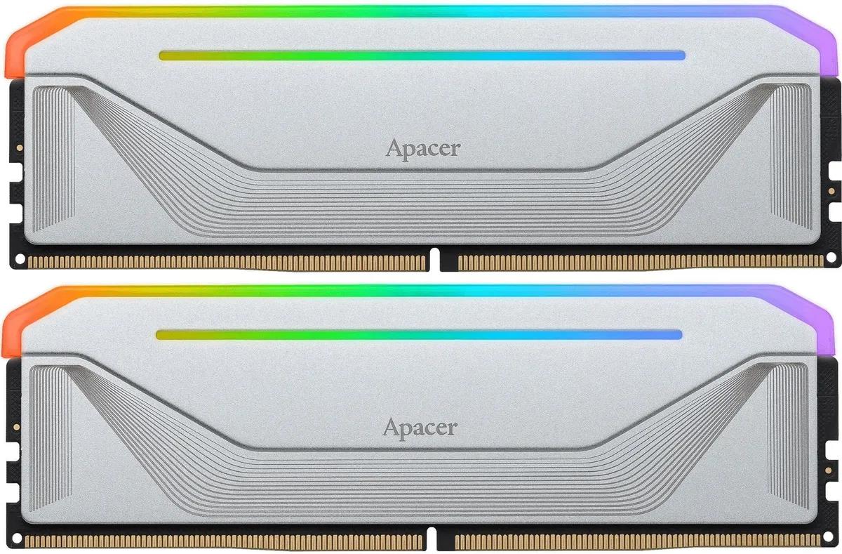 Изображение Оперативная память 2x32 GB DDR5 Apacer NOX RGB (49600 Мб/с, 6200 МГц, CL40)