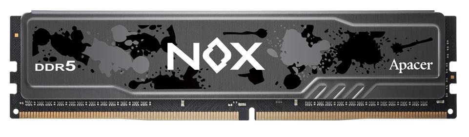 Изображение Оперативная память 16 GB DDR4 Apacer NOX Black (51200 Мб/с, 6400 МГц, CL40)