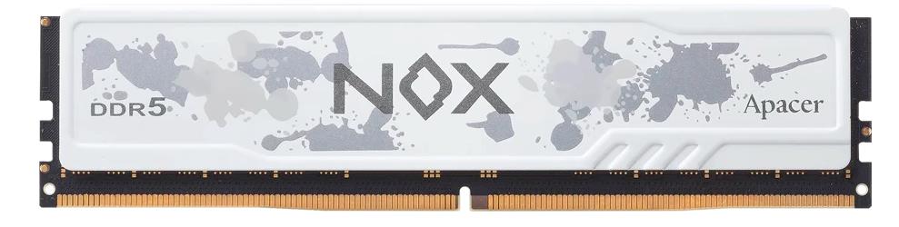 Изображение Оперативная память 1x32 GB DDR5 Apacer NOX White (44800 Мб/с, 5600 МГц, CL40)
