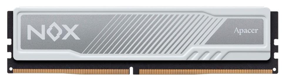 Изображение Оперативная память 16 GB DDR4 Apacer NOX White (28800 МБ/с, 3600 МГц, CL18)