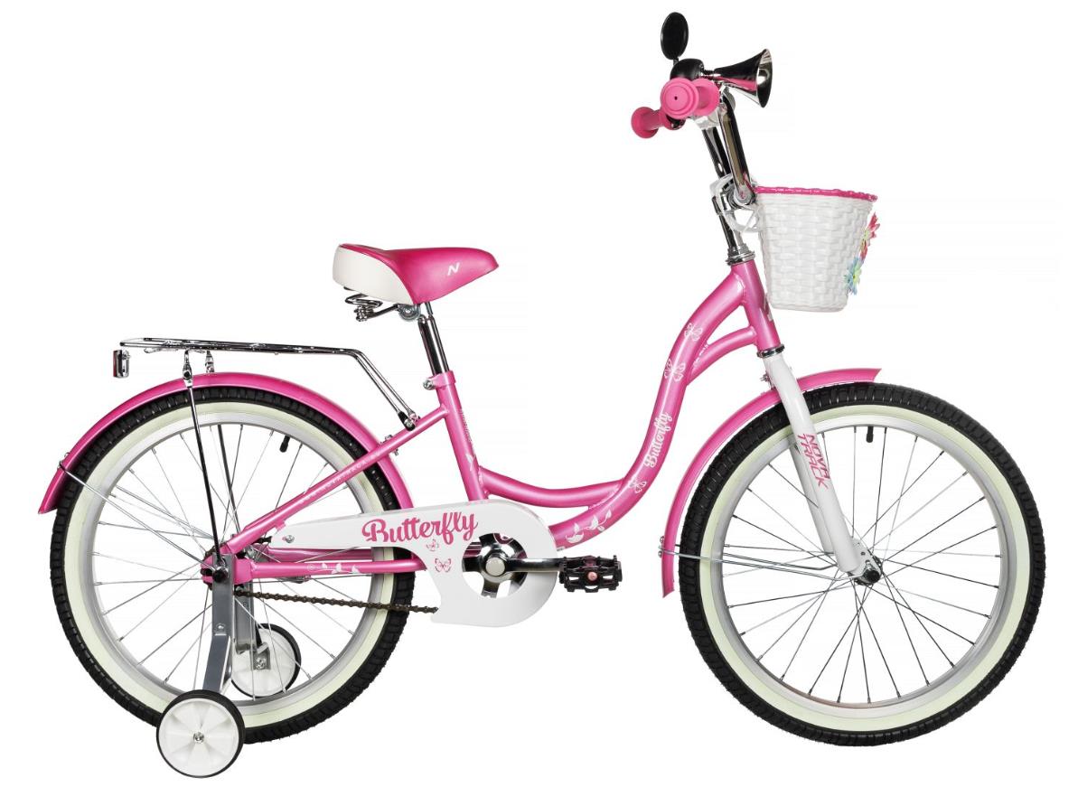 Изображение Велосипед Novatrack Butterfly 20 (163080) (розовый/20 "/12.0 ")-2023 года 207BUTTERFLY.PN23