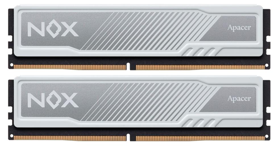 Изображение Оперативная память 2x16 GB DDR4 Apacer NOX White (21300 МБ/с, 2666 МГц, CL16)