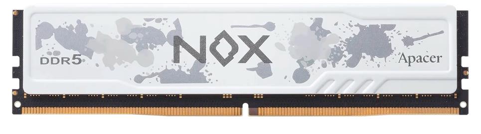 Изображение Оперативная память 1x32 GB DDR5 Apacer NOX White (48000 Мб/с, 6000 МГц, CL40)