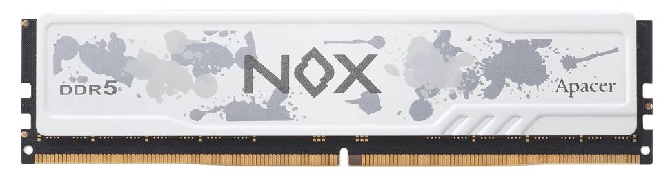Изображение Оперативная память 1x32 GB DDR5 Apacer NOX White (51200 Мб/с, 6400 МГц, CL40)