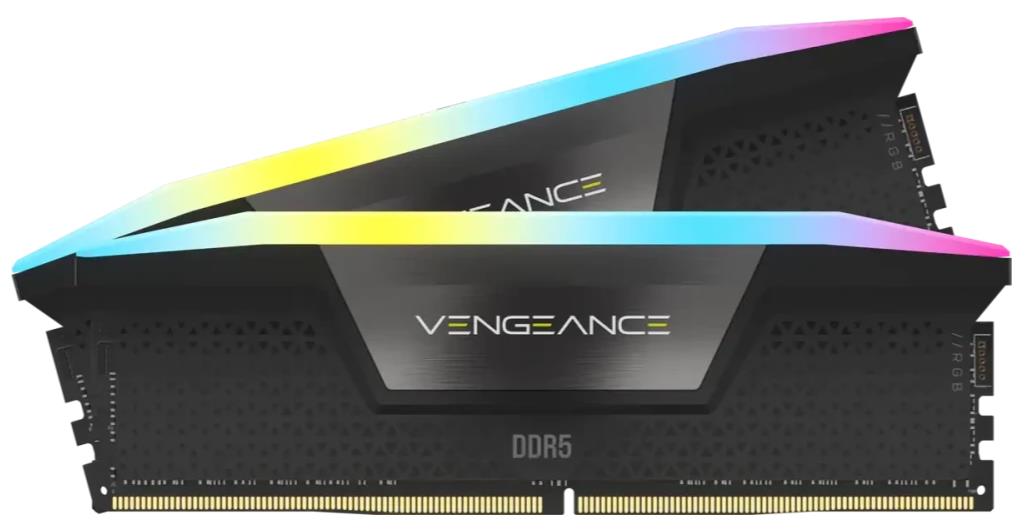 Изображение Оперативная память 2x16 GB DDR5 Corsair Vengeance RGB (51200 Мб/с, 6400 МГц, CL32)