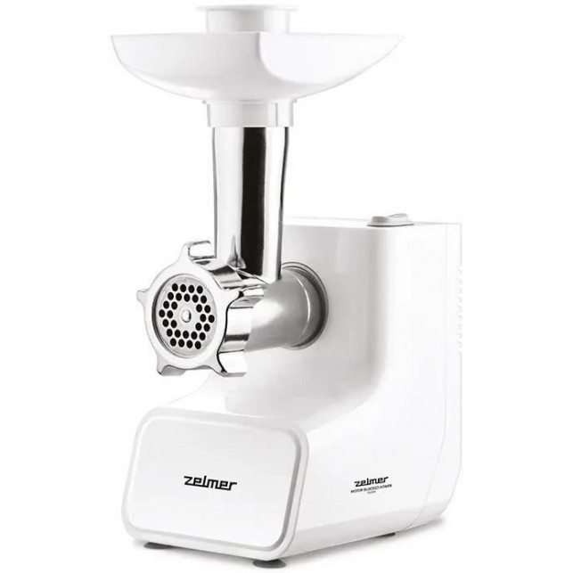 Изображение Мясорубка Zelmer ZMM3511B (1500 Вт /2 кг/мин/белый)