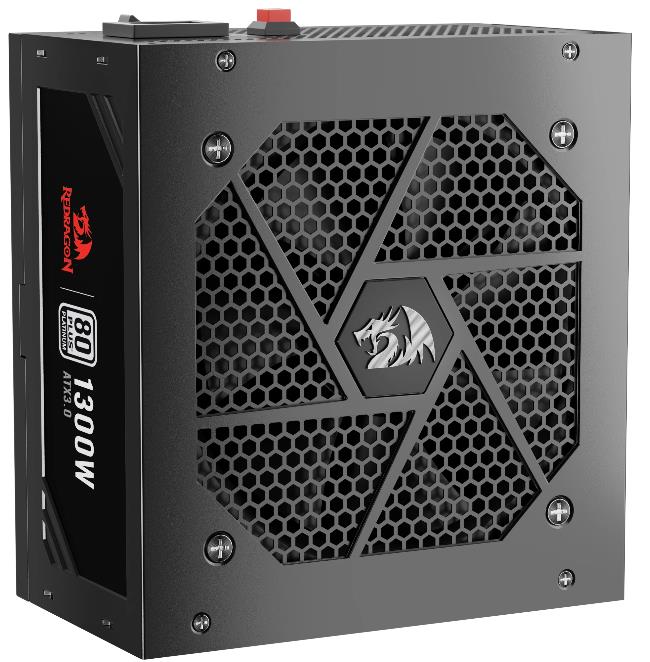 Изображение Блок питания Redragon RGPS-1300W (RGPS-1300W Black) (1300 Вт )