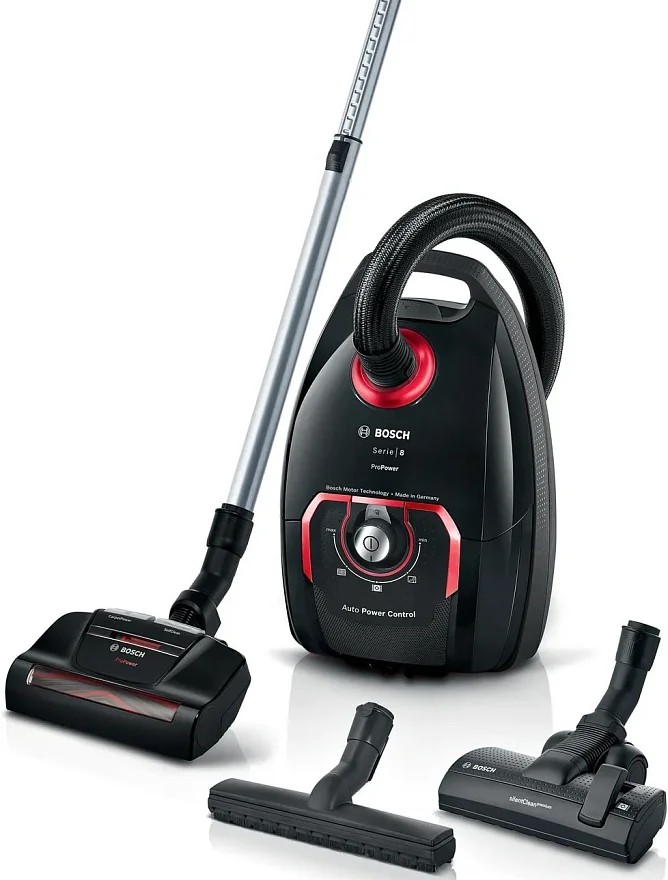 Изображение Пылесос Bosch BGL8POW2 (650 Вт /мешок/черный)