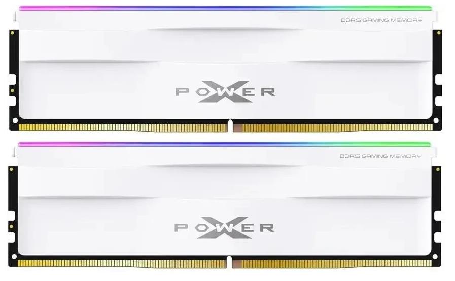 Изображение Оперативная память 2x16 GB DDR5 Silicon Power XPower Zenith RGB White (48000 Мб/с, 6000 МГц, CL36)
