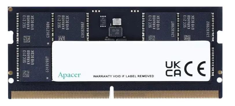 Изображение Оперативная память 1x32 GB DDR5 Apacer AS32GHB56CVBBGH (44800 Мб/с, 5600 МГц, CL46)