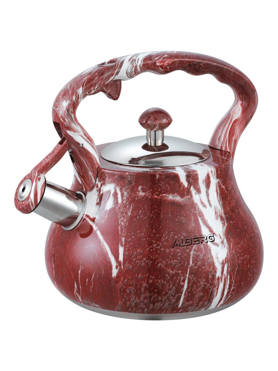 Изображение Чайник Alberg AL-3069 (2,6, л л /бордовый)